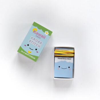 Kawaii Chick Mini Cross Stitch Kit, 4 of 9