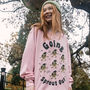 Going Sprout Out Women's Christmas Jumper, thumbnail 2 of 4