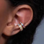 Crystal Rainbow Ear Cuff, thumbnail 2 of 9