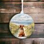 Personalised Norfolk Terrier Dog Beach Walk Collection, thumbnail 4 of 8