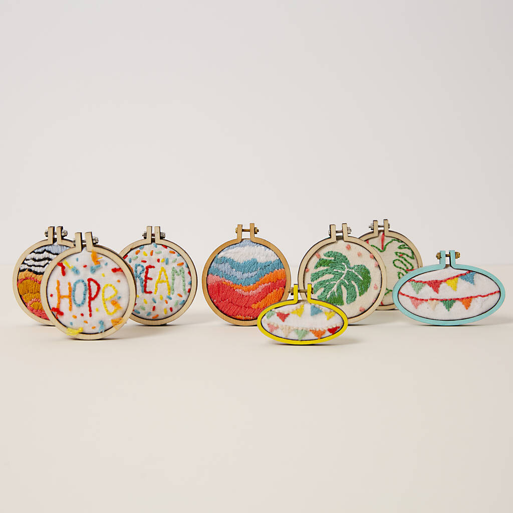 Jesse C. Mault art kit with mini hoops by johny todd  notonthehighstreetcom