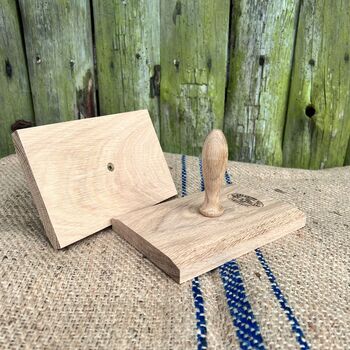 Large Wooden Seed Tray Tamper, 2 of 5