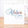 Single Or Pack Of 'Alleluia' Easter Cards, thumbnail 2 of 8