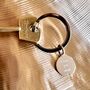 Personalised Lucky Star Keyring Sterling Silver, thumbnail 2 of 5