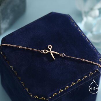 Sterling Silver Scissors Bracelet, 5 of 12
