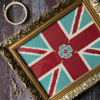 British Patriotic Cross Stitch Tapestry Craft Kits, 3 of 6