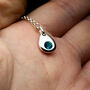 Sterling Silver Birthstone Keepsake Pendant, thumbnail 1 of 6