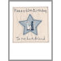 Personalised Initial Star Birthday Card For Him, thumbnail 10 of 12