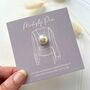 Silver Or White Faux Pearl Push Pin, thumbnail 7 of 12