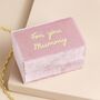 Personalised Pink Velvet Bracelet Box, thumbnail 6 of 7