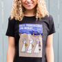 Three Wise Men Funny Wine Christmas T Shirt, thumbnail 1 of 6