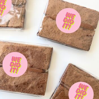 Chocolate Brownie Good Luck Gift, 5 of 7