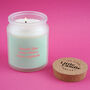Smells Like Your Fifties Have Expired • 60th Birthday • Birthday Gift • Scented Glass Jar Candle • Humour • Just Because Candle • Gift Box, thumbnail 1 of 3
