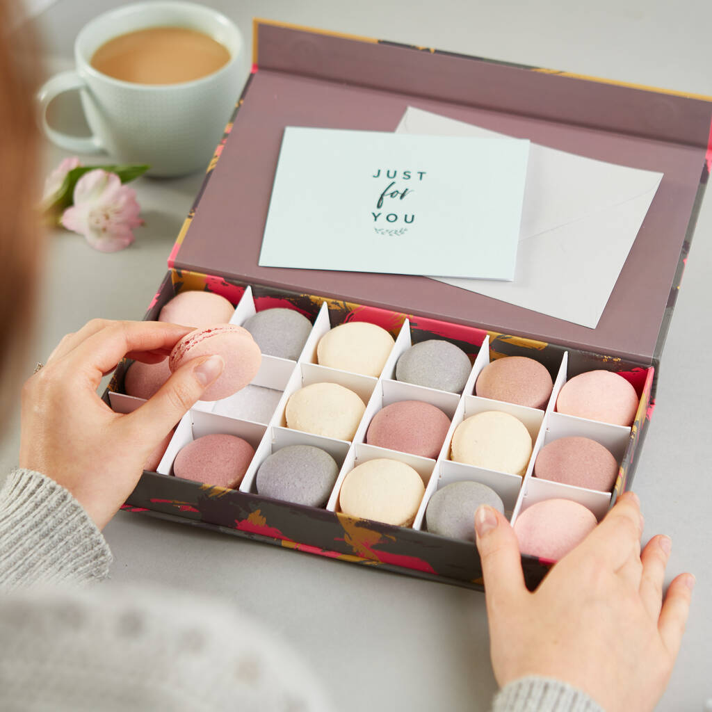 Letterbox Macaron Gift Box By Letterbox Gifts