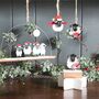 Christmas Sheep On Branch Hanging Decoration, thumbnail 3 of 3