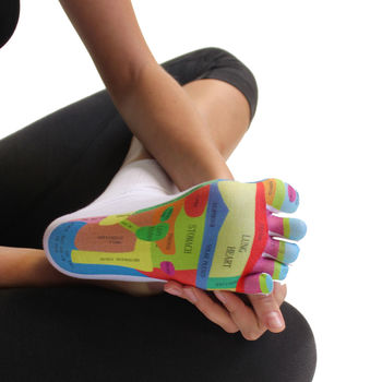 Health Reflexology Toe Socks, 3 of 4