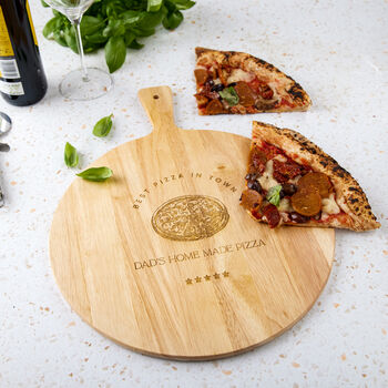 Personalised 'Best In Town' Pizza Board, 4 of 5