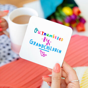 Grandmother 'Outnumbered By Grandchildren' Card, 3 of 8