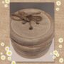 Wooden Button Coasters Set Of Six, thumbnail 4 of 4