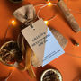 Personalised Triangle Mulled Wine Spice Bag, thumbnail 4 of 7
