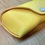 Personalised Yellow Leather Sunglasses Case, thumbnail 8 of 12