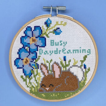 Busy Daydreaming Cross Stitch Kit, 2 of 10