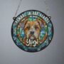 Border Terrier Memorial Suncatcher, thumbnail 4 of 6