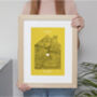 Our First Home Personalised Map Print, thumbnail 12 of 12