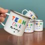 Team Personalised Rainbow Mug Set, thumbnail 5 of 7