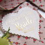 Wedding Party Keepsake Personalised Patch Label, thumbnail 4 of 9