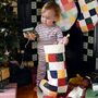 Traditional Patchwork Quilted Christmas Stocking, thumbnail 6 of 12
