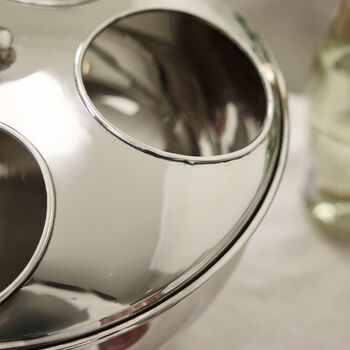 Antique Silver Bottle Cooler, 3 of 6