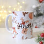 Personalised Christmas Festive Mug, thumbnail 1 of 3
