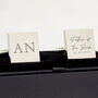 Personalised Father Of The Bride Gift Cufflinks, thumbnail 2 of 7