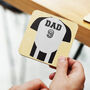 Personalised Football Shirt Coaster, thumbnail 1 of 11