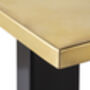 Natural Brass Coffee Table Small, thumbnail 3 of 3