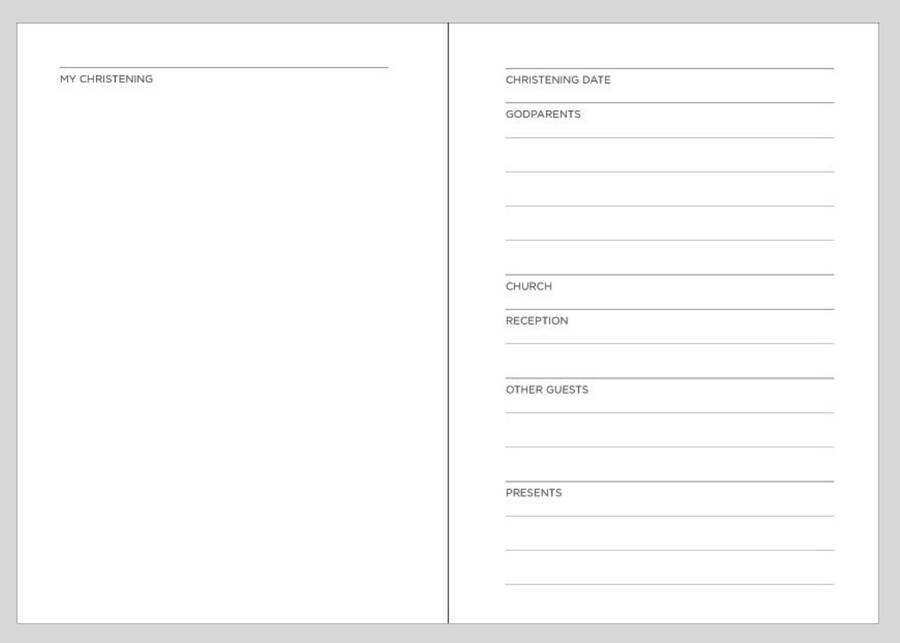 personalised ivory leather baby book by noble macmillan