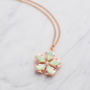 Blossom Charm Necklace, thumbnail 5 of 8