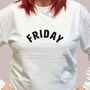 Friday Slogan Sweatshirt, thumbnail 3 of 5