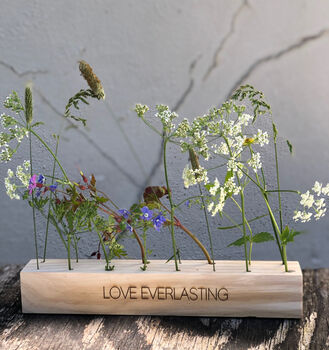 Wooden Block For Dried Flowers And Herbs, 2 of 3