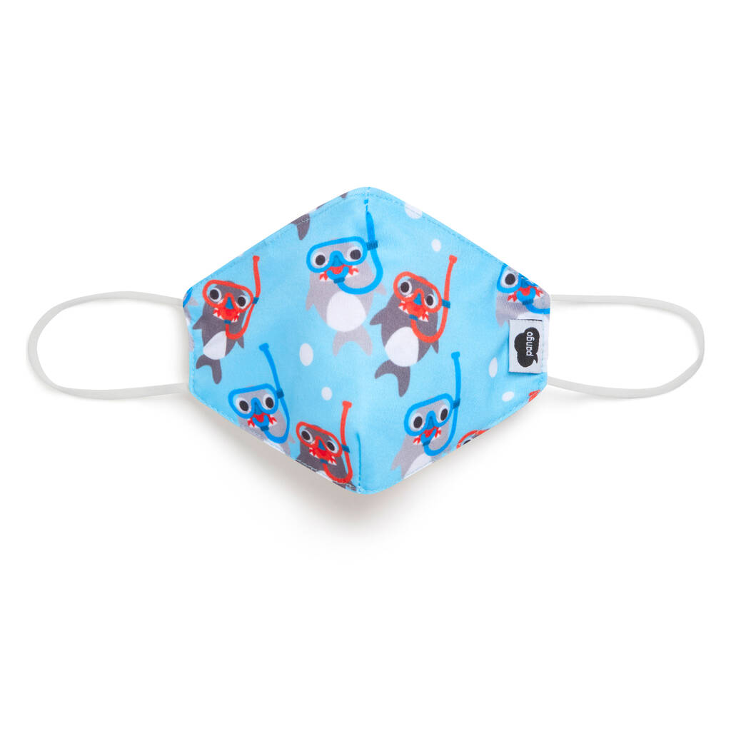 Kids Cloth Face Masks For Boys And Girls By Pango Productions