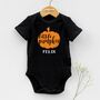 Little Pumpkin Personalised Baby Vest, thumbnail 5 of 10