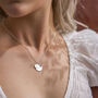 Esme 18th Birthday Disc And Birthstone Personalised Name Necklace, thumbnail 3 of 12