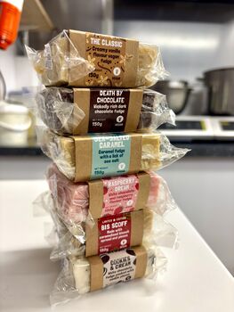 Six Vegan Bestsellers Fudge Slab Display Box, 3 of 6