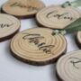 Personalised Wood Wedding Favour Place Names X 10, thumbnail 7 of 8