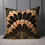 Deco Elegance In Red Art Deco Cushions Design Four, thumbnail 5 of 7