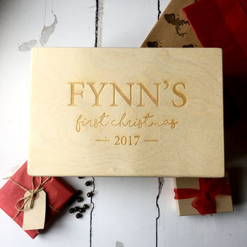 Personalised First Christmas Eve Box, 2 of 3