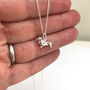 Sterling Silver Dachshund Necklace, thumbnail 1 of 5