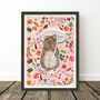 Woodland Mouse Nursery Print, thumbnail 11 of 12