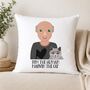 Personalised Cushion Gift For Cat Dad, thumbnail 1 of 12